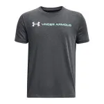 Boys' UA Logo Wordmark Short Sleeve 