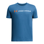 Boys' UA Logo Wordmark Short Sleeve 