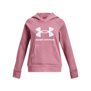 Girls' UA Rival Fleece Big Logo Hoodie