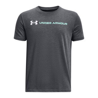 Boys' UA Logo Wordmark Short Sleeve