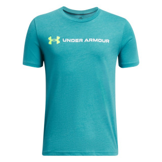Boys' UA Logo Wordmark Short Sleeve