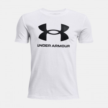 Boy' UA Sportstyle Logo Short Sleeve 