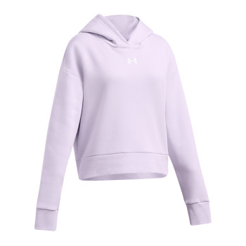 Girls' UA Rival Fleece Crop Hoodie 