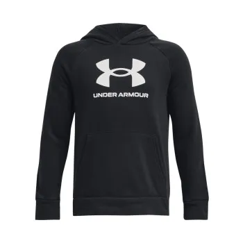 Boys' UA Rival Fleece Big Logo Hoodie 