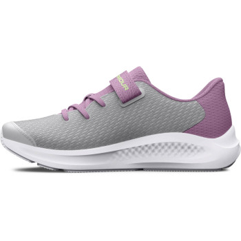 Girls' Pre-School UA Pursuit 3 AC Big Logo Running Shoes 