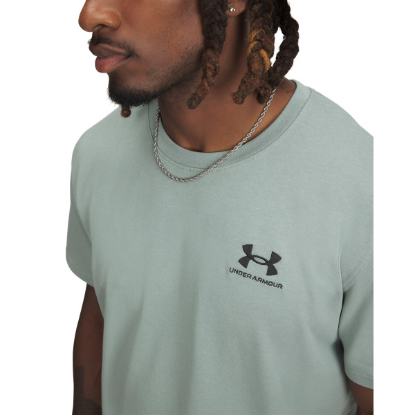 UA M LOGO EMB HEAVYWEIGHT SS 
