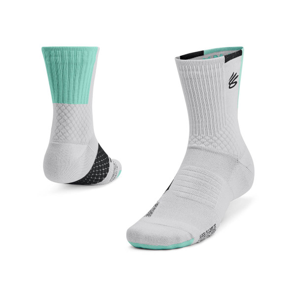 Unisex Curry ArmourDry™ Playmaker Mid-Crew Socks 