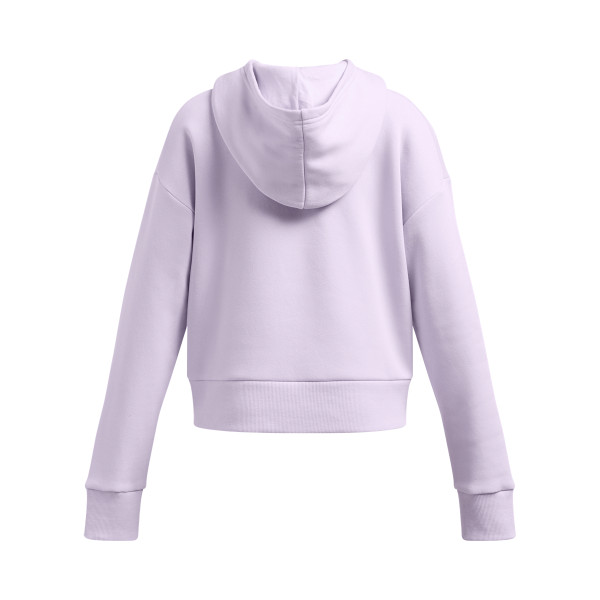 Girls' UA Rival Fleece Crop Hoodie 