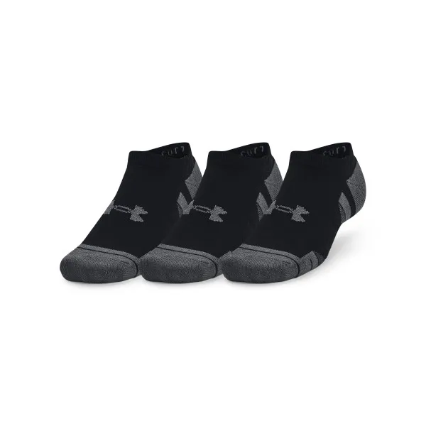 Unisex UA Performance Cotton 3-Pack No Show Socks 