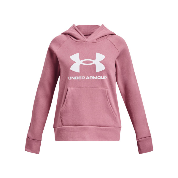 Girls' UA Rival Fleece Big Logo Hoodie