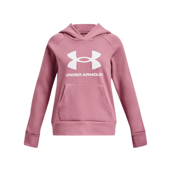 Girls' UA Rival Fleece Big Logo Hoodie 