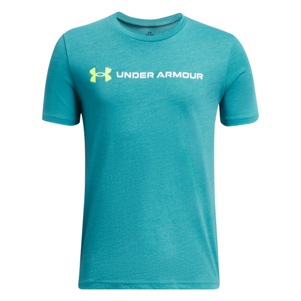 Boys' UA Logo Wordmark Short Sleeve