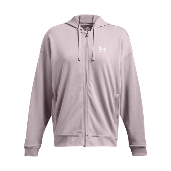 UA RIVAL TERRY OS FZ HOODED