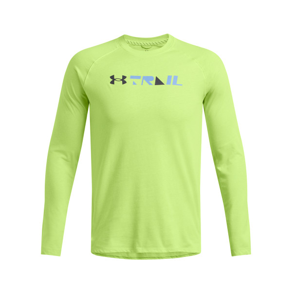 Men's UA Trail Run Graphic Long Sleeve