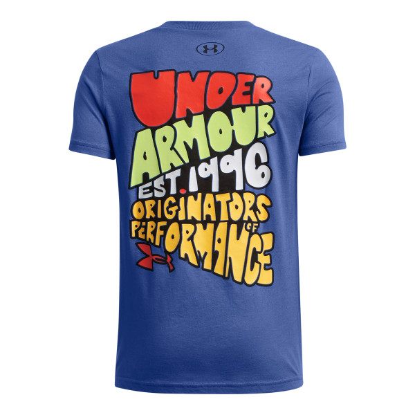 Boys' UA BTS Cartoon Letters Short Sleeve