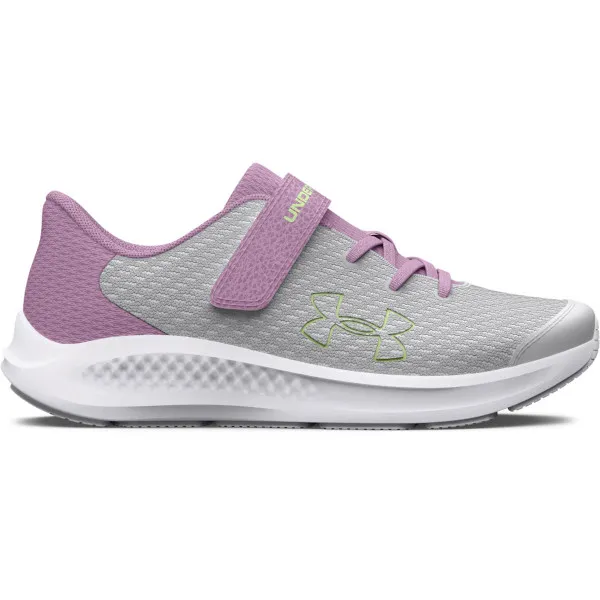 Girls' Pre-School UA Pursuit 3 AC Big Logo Running Shoes 