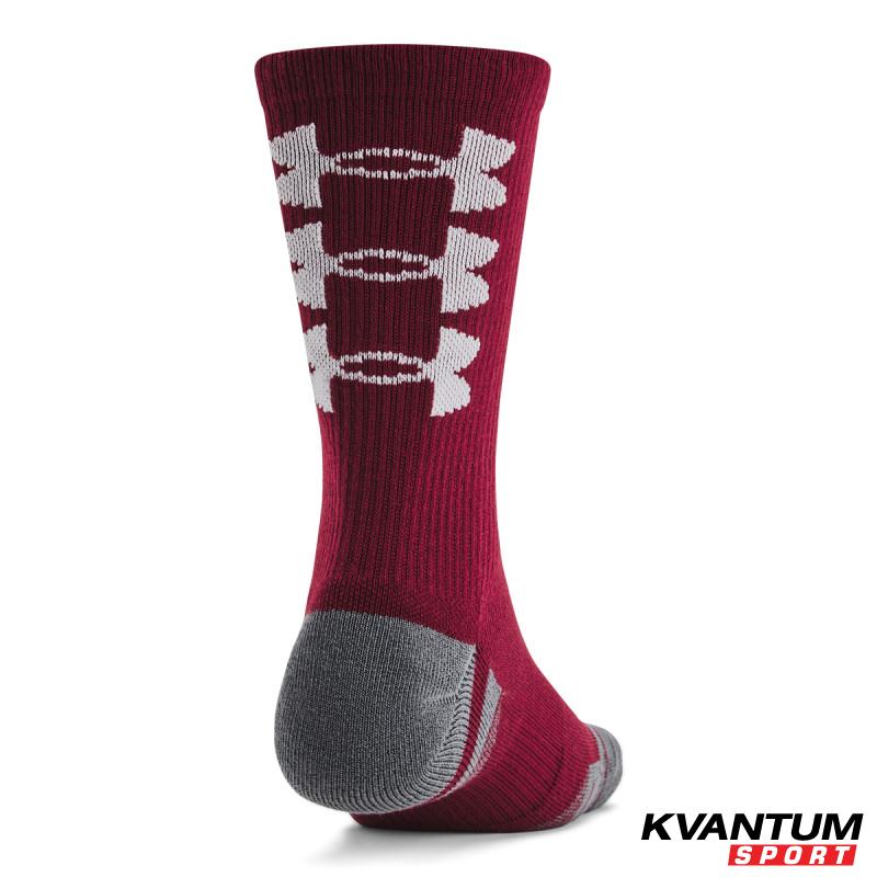 UA PERF TECH NOV 3PK CREW-PAK