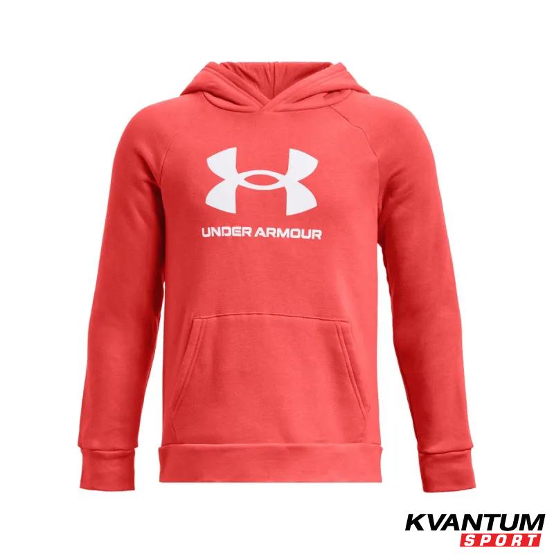 Boys' UA Rival Fleece Big Logo Hoodie