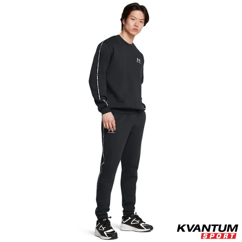 UA ICON FLEECE CREW TAPING