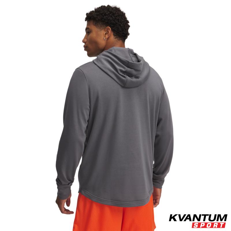UA RIVAL TERRY LOGO HOOD
